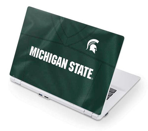 Michigan State University Green Jersey Acer Chromebook Skin